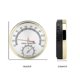 thumbnail image 5 of Metal Dial Indoor Hygrometer Thermometer, Hygrometer with Wooden Tray for Workshops, Schools, 5 of 5
