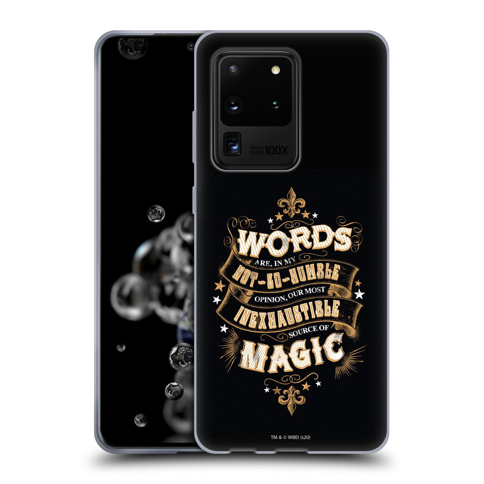 G935 Harry Potter Patronus Telefon Hülle/Case für Samsung Galaxy S7 Edge mit Displayschutzfolie/Silikon Weiches Gel/TPU/iCHOOSE/Farbe