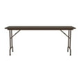 thumbnail image 2 of Correll CF2496PX .75 in. High Pressure Top Folding Table, WALNUT, 2 of 4