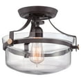 thumbnail image 6 of Quoizel Uptown Penn Station UPPS1713 Semi Flush Light, 6 of 6