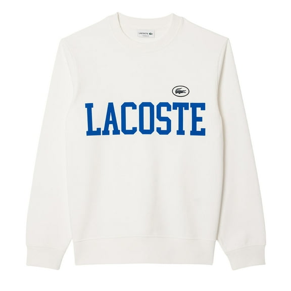 Lacoste Mens Flocked Fleece Sweatshirt