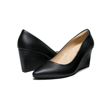 

Women‘s Wedges Closed Toe High Heels Dress Wedding Bride Pointed Toe Pumps Shoes Women‘s Footwear