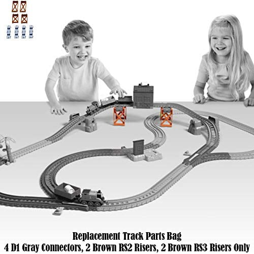 GBN45 ~ Thomas /& Friends Trackmaster Percy 6 1 Set ~ Replacement Track Bag ~ 4 E2 Track Pieces ~ Blue Replacement Parts for Thomas The Train in