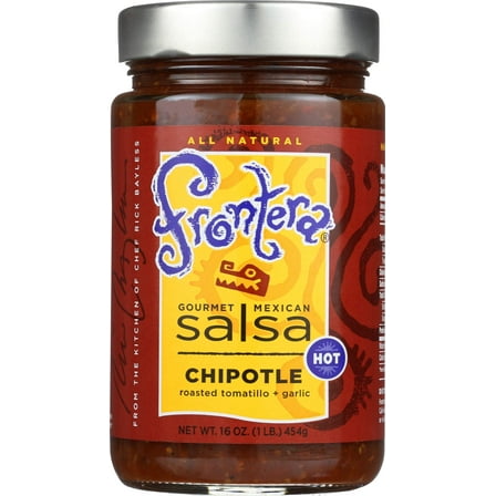 Frontera Foods Inc. Salsa, Chipotle, Hot, 16-Ounce (Pack of 6)