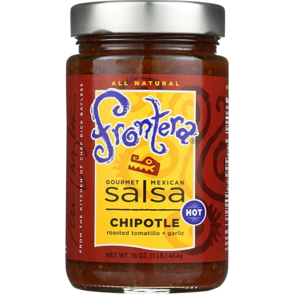 Frontera Foods Inc. Salsa, Chipotle, Hot, 16-Ounce (Pack of 6)