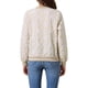 thumbnail image 3 of Chaqueta Bomber INSPIRE CHIC para Mujeres Ligera Recortada Floral con Cierre Casual XL Caqui, 3 of 6