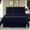 Navy, variant on Luxury 8 Piece Easy Care Soft 100% Microfiber Bed in a Bag Bedding Set