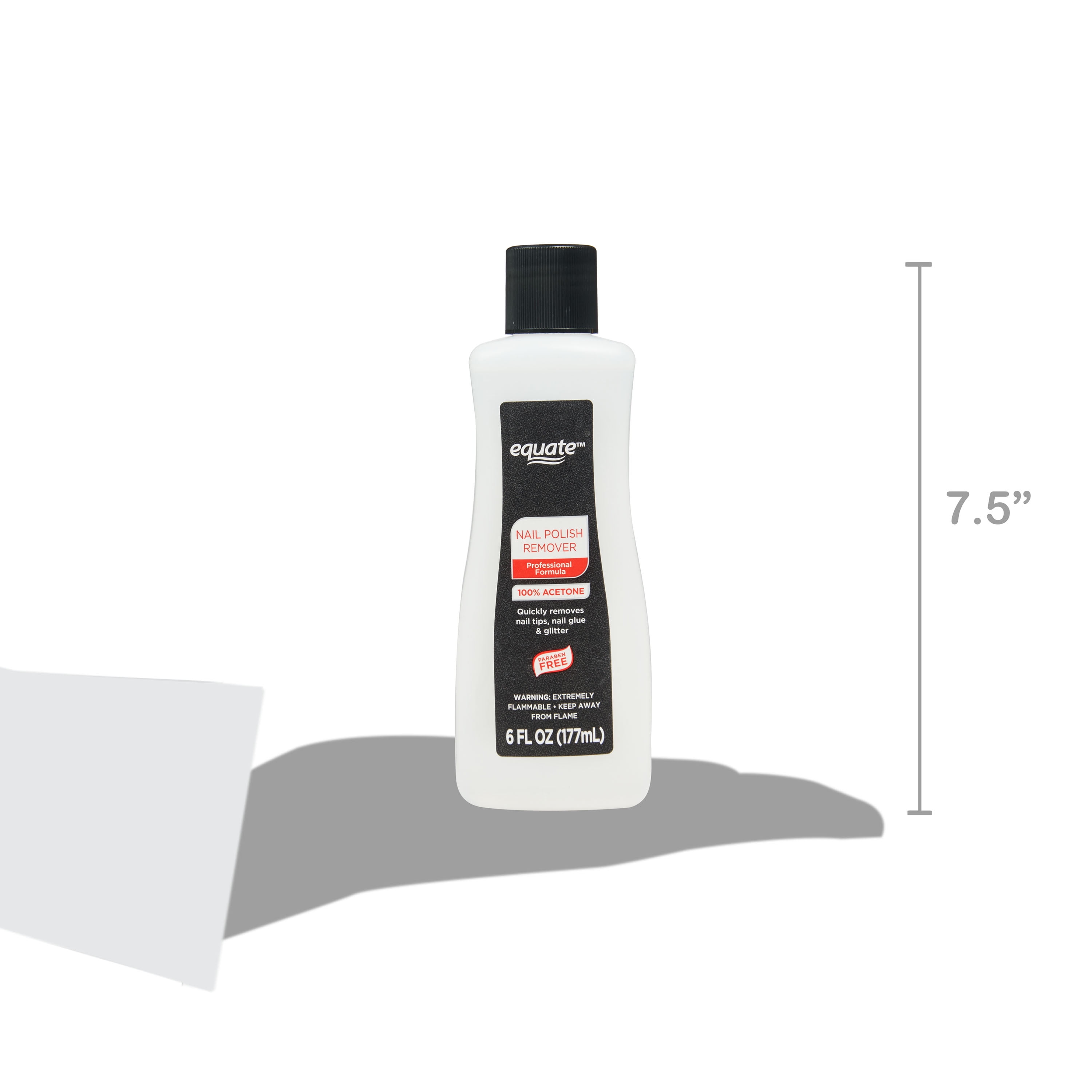 Equate 100% Acetone Nail Polish Remover, 6 fl oz Equate 100% Acetone Nail Polish Remover, 6 fl oz