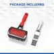 thumbnail image 4 of Air Conditioner Evaporator Coil Cleaning Brush AC Condenser Coil Fin Comb Straightener HVAC Cleaner, 4 of 5