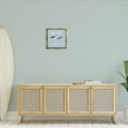 thumbnail image 2 of Stupell Industries Better Together Coastal Sandpipers Animals & Insects Painting Gold Floater Framed Canvas Art Print Wall Art, 18 x 18, 2 of 9