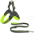 thumbnail image 2 of Flmtop Dog Harness Adjustable Explosion Proof Traction Tool Durable Pet Supplies for Outdoor Green, 2 of 9