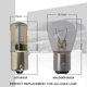 thumbnail image 4 of Bay15d 12v 3000K High Brightness LED Brake Light Bulb for Most Cars in Europe, 4 of 5