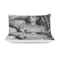 thumbnail image 4 of Margot Elise Robbie Composition en Tissu Sommeil Ajusté Nettoyage à la Machine Fermeture Éclair Dissimulée Ensembles de Housse de Couette Trousse Confortable, 4 of 5