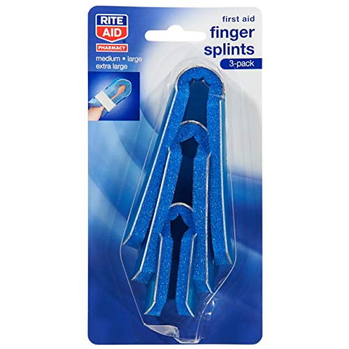 Rite Aid Finger Splints, Medium/Large/XL 3 ct