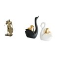 thumbnail image 1 of Figura de escritorio,Figura decorativa de caballero,escultura,artesanía,decoración de escritorio,estatua de cisne,Estatuas y figuras de cisnes de cerámica moderna,Escultura de animales como, 1 of 8
