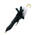 thumbnail image 2 of AMERTEER Solid Color Lace Bow Decor Miniature Umbrella Photo Scene Toy DIY Craft Prop White, 2 of 11