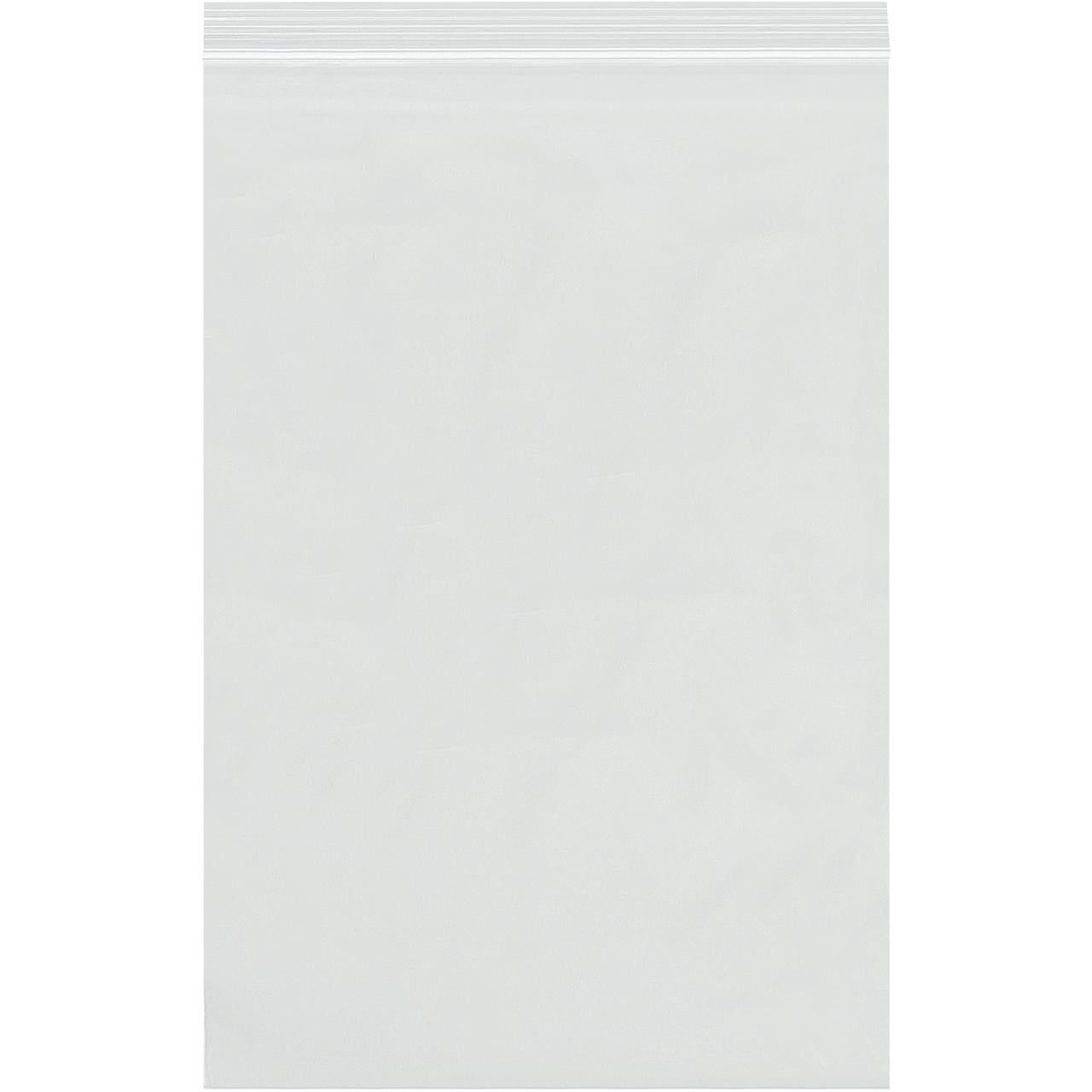 Clear "Flat 4 Mil Poly Bags 250/Case" 16"" x 24"" 
