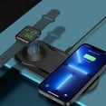 thumbnail image 5 of FDGAO 2 in 1 Wireless Charger 20W Fast Wireless Charging Pad Mat For iPhone 11 12 13 14 15 16 Pro/Pro Max, XS Max, XS, XR, 8/8 Plus, Apple Watch Ultra/8/7/6/5/4/3/2/SE, 5 of 8