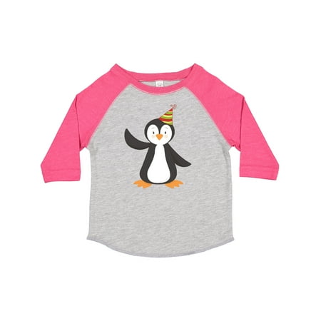 

Inktastic Cute Penguin Baby Penguin Penguin with Party Hat Boys or Girls Toddler T-Shirt