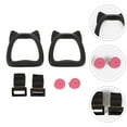 thumbnail image 4 of 1 Set of Kids Gymnastic Rings Pull Up Rings Sports Gym Rings Professional Gymnastics Rings with Strap, 4 of 7