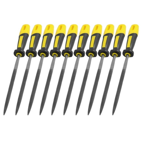 - Unique Bargains 10 x 160mm Length Triangle Needle Files Hand Tool for Metal Stone