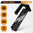 thumbnail image 3 of Dead Pedal Driver Foot Rest Left Side Kick Panel, 3 of 4