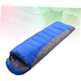 thumbnail image 5 of 1 piece winter sleeping bag for outdoor activities, thick comfortable and waterproof sleeping bags for camping and hiking for cold nights, blue, 5 of 5