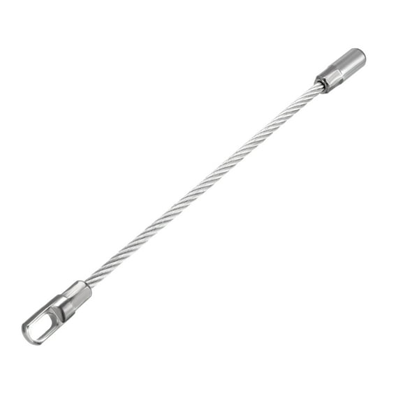 Unique Bargains 155mm/6inch Flexible Fish Tape Replacement Leader Wire Cable Puller for 6.5mm Fish Tape Wire Puller