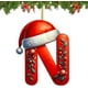 thumbnail image 1 of Adornos Navideños con Letras Del Alfabeto (26 Piezas) | Colgantes de Letras Acrílicas Personalizados con Gorros de Papá Noel | Decoraciones Navideñas Duraderas para El Hogar, La Oficina, La Escuela,, 1 of 1