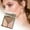 A, variant on Bagmrteho Highlighter Contouring Glitter Shadow Highlighter Concealer Contouring + (Highlighter Brush + Contouring Brush) Baked Pallet Makeup Glitter for Eyes Roll on Glitter Highlighter Wet And Wild