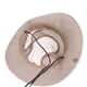 thumbnail image 3 of Sombrero de pescador Qarigey para mujer negro ajustable, 3 of 6