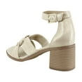 thumbnail image 3 of Vionic Women's Maia Ankle Strap Heel Sandal Gold 9M, 3 of 8