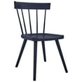 thumbnail image 2 of Modway Sutter Wood Dining Side Chair in Midnight Blue, 2 of 8