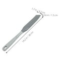 thumbnail image 5 of 1Set Silicone Butter Spreader for Baking and Cooking Grey Ergonomic Handle, 5 of 8