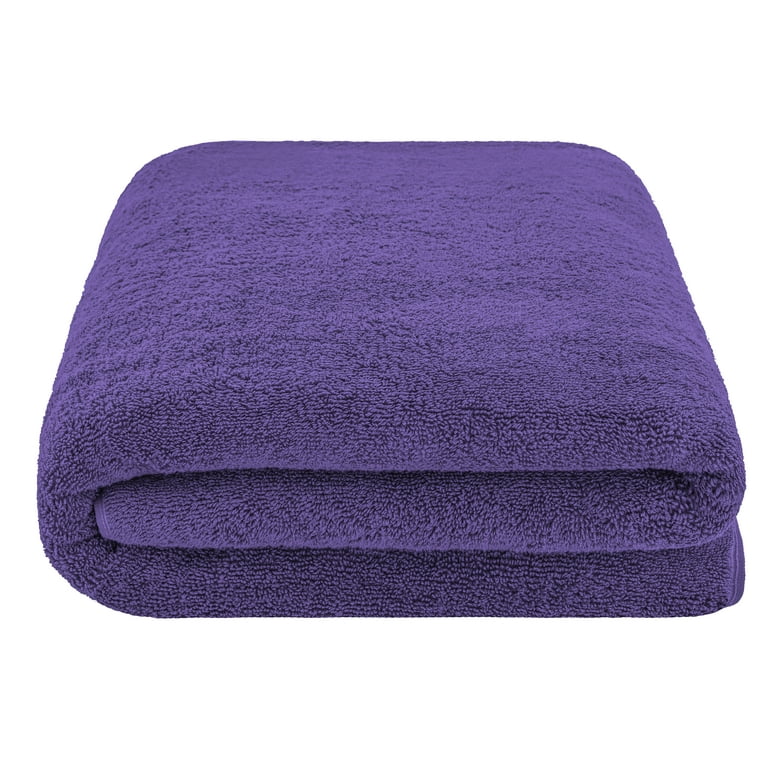 American Bath Towels Bath Sheets 40x80 Clearance, 100% Cotton Extra Large  Bath Towel, Oversized Turkish Bath Towel for Bathroom, Purple