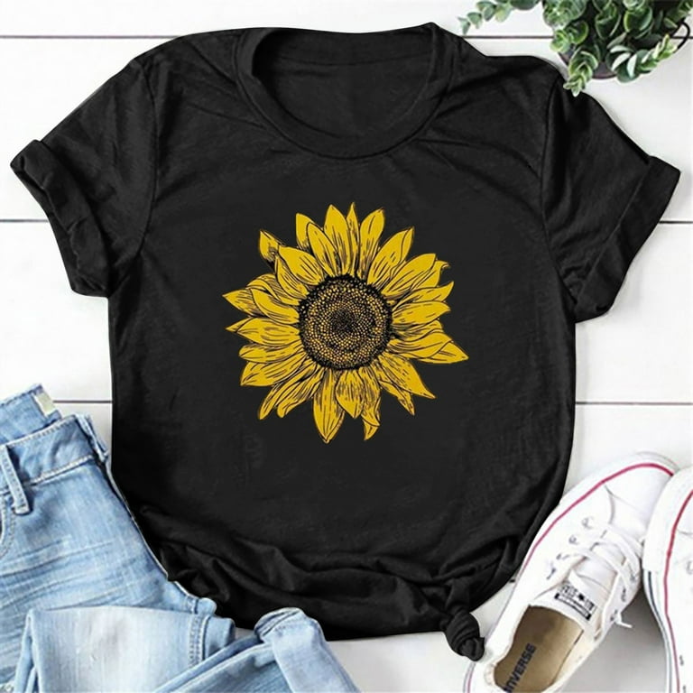 Hot Sales Graphic Tees for Women Shirts for Women Cute Teen Clothes Shirts for Teens Graphic Tshirts Shirts for Women Preppy Clothes Teen Girl Cute Teen Girl Clothesgirls Dinosaur Clothes Walmart