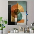 thumbnail image 4 of UXIEQU Abstract Geometric Circles Squares Canvas Wall Art 15.75x11.81 Inches, 4 of 8