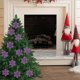 thumbnail image 4 of Fiudx Adornos Navideños de 10 Cm, Copo de Nieve de Plástico, Decoración para Árbol de Navidad, Colgante de Copo de Nieve Hueco., 4 of 6
