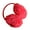 Red, variant on D-GROEE Women Winter Earmuffs Girl Ski Adjustable Ear Covers Ear Warmer Outdoor Plush Knit Earmuff