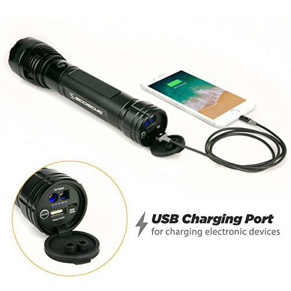 Scosche 400a car jump cheap flashlight