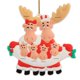 thumbnail image 1 of Reno Familiar Con Adorno Navideño Personalizado 2021 Para Decoración De Árbol De Navidad Eigraketly HA042011-04, 1 of 6