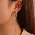 thumbnail image 3 of Pendientes de tuerca con borlas de aleación a la moda, pendientes colgantes, joyería femenina Tmvgtek Para estrenar, 3 of 8