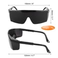 thumbnail image 2 of Gafas de Soldadura Uxcell Lente IR Sombra 8 150x120x54mm Gafas Protectores Certificadas CE, 2 of 7