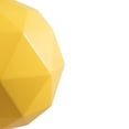 thumbnail image 3 of Vickerman 8" Yellow Shiny Geometric Ball Ornament, 3 of 5