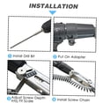 thumbnail image 3 of Chain Automatic Chain Nail  Adapter Power Drill Attachment With Screws Woodworking Tool Auto Feed Screwdriver Tape Chain Nail Adapter for Nail  Electric Drill, 3 of 7