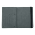 thumbnail image 2 of Unique Bargains 1 Pc RFID Blocking Passport Cover Strap Design Passport Sleeve Dark Gray, 2 of 5
