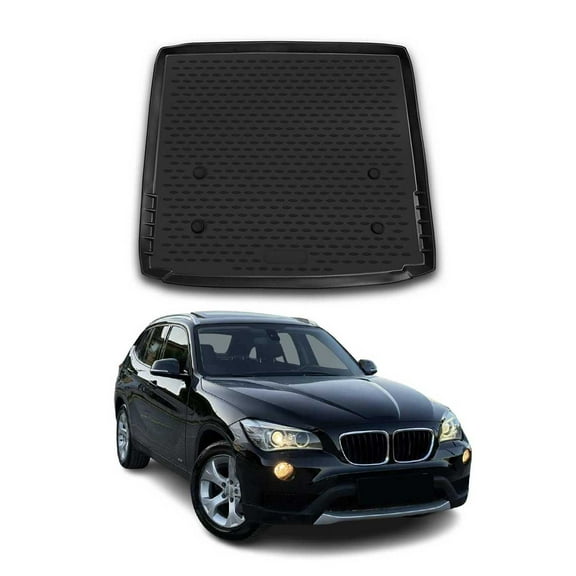 OMAC Cargo Mats Liner for BMW X1 E84 2010-2015 Rubber TPE Black 1Pc