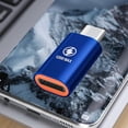thumbnail image 3 of Naierhg Data Transmission Adapter Type-c Adapter Fast Charging Otg Connector Plug-play Compact Size Portable Data Transfer Universal Phone Converter Blue, 3 of 8