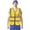 Yellow, variant on Men's Safe Vest, High Visibility Protective Work Clothes, Outdoor Work Belt, Reflective Strip