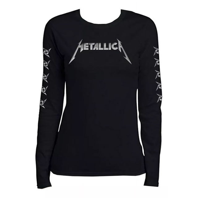 Playera Metallica Manga Larga